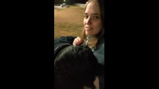 Adult Breastfeeding In Public At Night Outside A McDonaldS 1080p-5