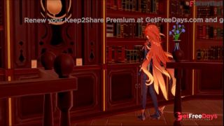 Mavuika fucked POV in Jeans office  Genshin impact  Full and POV on patreon Fantasyking3-1
