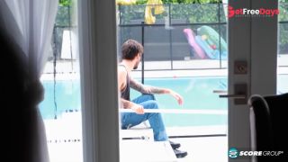 [GetFreeDays.com] MILF Isabella Flames Fucks The Pool Boy - Nade Nasty Adult Video April 2023-0