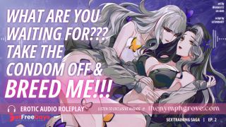 Shy Girl Becomes Your Dumb Little Breedslut AUDIO RP  BINAURAL 3SOME Breeding Creampie Deepthroat-6