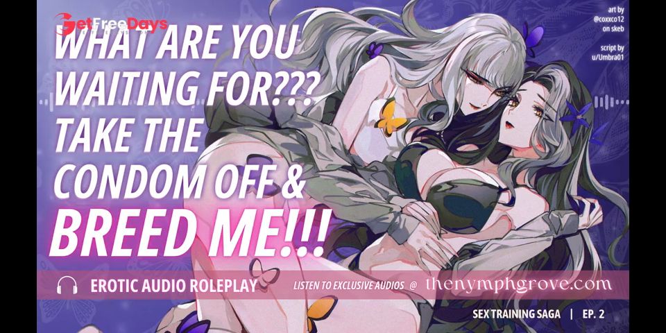 Shy Girl Becomes Your Dumb Little Breedslut AUDIO RP  BINAURAL 3SOME Breeding Creampie Deepthroat