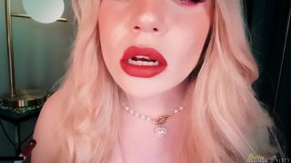 adult video clip 46 surgical fetish Goddess Blonde Kitty – Lipstick Try On Haul, dark lipstick on femdom porn-7