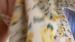 Teenage OMG Dick random dude penetrated in my pussy while masturbating in the bus-1