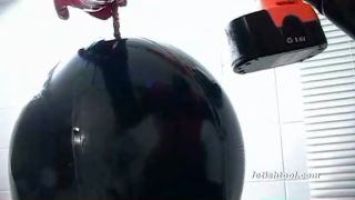 FetishTool  Black Baloon Girl.-1
