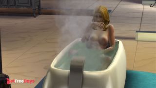 Te cuento mi historia como madrastra seductora mientras me toco en la tina del bao  The sims-4