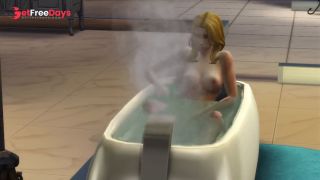 Te cuento mi historia como madrastra seductora mientras me toco en la tina del bao  The sims-7