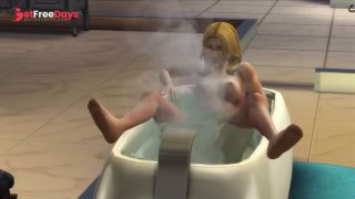 Te cuento mi historia como madrastra seductora mientras me toco en la tina del bao  The sims-9