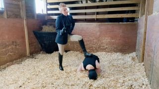 [K2S.CLUB] Madam M - Savage Stables Stomping dressage cropping skin scraping and humiliating beatdowns for the stable boy - FullHD 1080P-5
