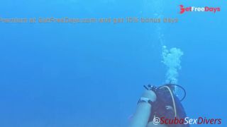 [GetFreeDays.com] SCUBA Sex After Her Sexy Red Bikini Bottom Came Off Underwater - Pure Sex Edit Porn Film February 2023-6