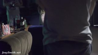 xxx clip 39 big ass big tits orgasm Jeny Smith – Im a Bottomless Bartender Painted Shorts, mini skirt on amateur porn-6