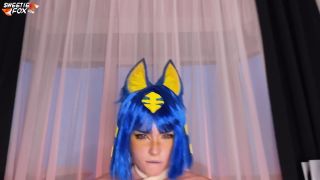 online porn video 24 hardcore sex hd Sweetie Fox – Cosplay Ankha Cowgirl and Deep Blowjob, cum in mouth on cosplay-7