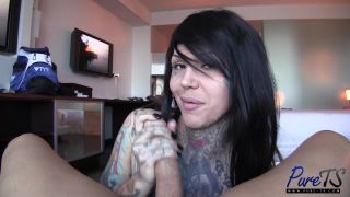 video 30 Britney Boykins - Tattooed beauty Britney Boykins strokes a big cock [HD 720p] | fetish | fetish porn food fetish porn-6