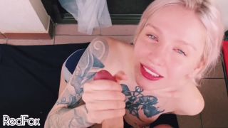 Red FoxPublic POV BJ On Balcony Neighbors Were Delighted-6