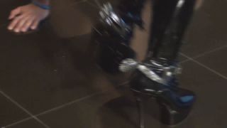 LATIN BEAUTIES IN HIGH HEELS - Krystall - Bullwhipped By Merciless Cat Women.-2