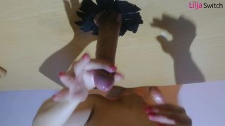 Femdom Cock Slapping and Milking Table Splashing Sex Onli...-6