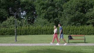 Cherry Bright Romantic Sex In Public Parks - Public-5