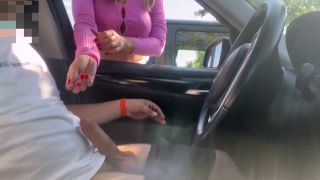 amateur real couple - Caught masturbating in car in supermarket parking lot-2