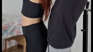 Teacher With A Hard Dick Fucks Naughty Girl In Training.-2