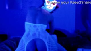 Slut gets freaky with dildo-1
