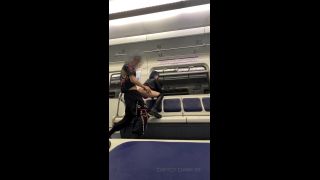 Darcy Dark Teen Amateur Sex In a Subway (Public)-7