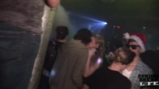 Tampa Emo Club Girl Naked at the Club and Back Room  Footage-0