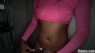 Melody Cummings With in Ebony Tease & Slurpage - POV-1