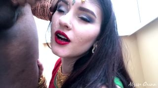 Indian Desi Bhabhi Alyssa Quinn Gets Fuck & Swallows Thick Cum-9