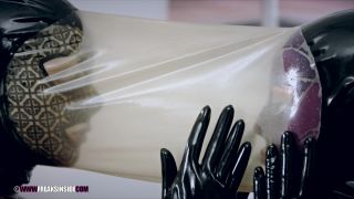 free adult video 10 Latex Porn – 7812 – Rubber Cuddles – Part Four , Freaky Girls, Mary Jale & Lee Sola, toe fetish on femdom porn -0