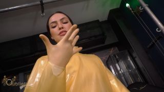 Oubliette - Medical Goddess Serena in clip Preparations for My Latex Session - Femdom brat-5
