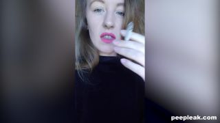 xxx clip 44 sexy bbw teen fetish porn | Peep Leak - Some Smoking Masturbation | porn hd-1