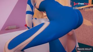 Invisible Woman is getting fucked with elastic dick in anal 2  parody-8