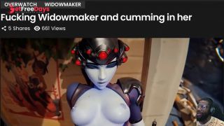 Cumming Deeply Inside Bald Pussy Widowmaker, Thicc Harley Sucking The Tip, Sombra Anal Fuck-2