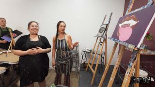 Munro Blaxxx - Painting Class Ass [1080p] - Doggystyle-9