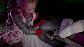 Rare Anuskatzz Tattoo Couple Latex Gloves Anal Fisting Fe...-9