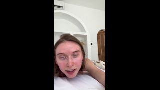 Yourina Solo Yourina Masturbates While Prone In Bed-9