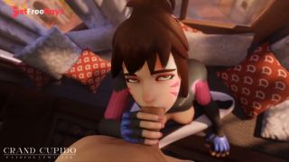 Compilation Widowmaker Anal Doggy Style with D.va Loving Gentle Blowjob Grand Cupido Overwatch-3