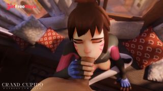 Compilation Widowmaker Anal Doggy Style with D.va Loving Gentle Blowjob Grand Cupido Overwatch-9