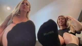 online xxx video 34 SorceressBebe, Mistress Redd - Our Sweaty Gym Socks - sorceressbebe - feet porn stepsister femdom-1