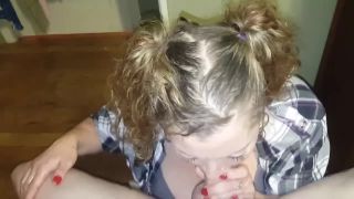  Blowjob porn Blonde MILF On Her Knees Sucking Dick - Sucking   Father-2