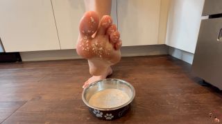 Femdom Puppy Play - Lana Blade Feeds Her Slave Spit - Femdom pov-9
