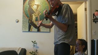 Trying To Practice Violin 1080p-3