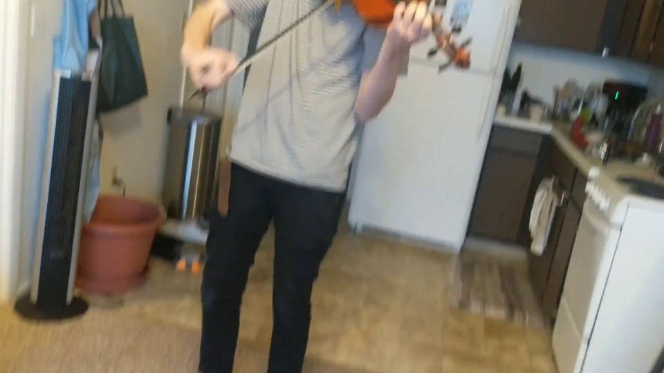 Trying To Practice Violin 1080p