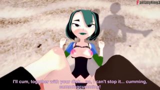 Verified Amateurs Gwen sex on the beach on POV  Total Drama  Full and POV on patreon Fantasyking3-7
