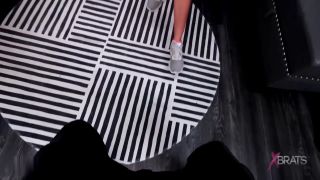 Aria Nicole Bratty Foot Girls Kicking the Kicker (Femdom porn)-1