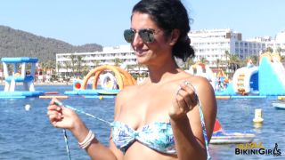 Sofia T – 36yo – Blue Floral Bikini Nudism!-4