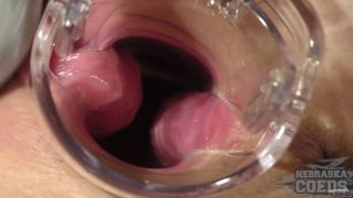 NebraskaCoeds 20191112 sexy nurse riki gyno speculum play gaping ginger pussy with closeups of pussy walls-0