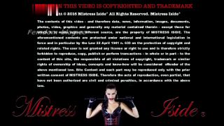 porn clip 38 Mistress Iside - No Mercy For Your Cock - FullHD 1080p on femdom porn rubber fetish-9