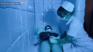 Hinako House of Bondage PVC White Room Handjob (Handjob porn)-2