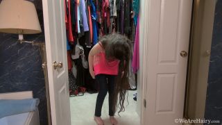 Hairy Gabbysmith Peachdresspurplelingerie Hd - Hairy Pussy-1