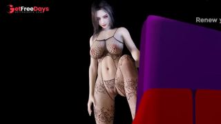 [GetFreeDays.com] 3D Asian big boobs stripper with sexy lingerie show her big butts Sex Film May 2023-6